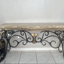 Console Table Hallway Side Table Elegant