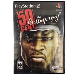 50 Cent Bulletproof (Sony PlayStation 2 PS2, 2005)