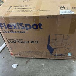 FLEXISPOT OKIN Dual Motor Oversized Power Lift Recliner Chair Heat & Massage for Elderly, Full Recline,Lay-Flat(new in box)
