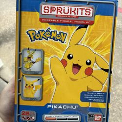 SpruKits Pokemon Pikachu Action Figure Model Kit