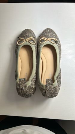 Yosi Samra Glitter Shoes