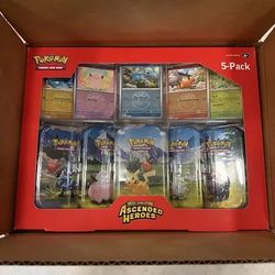 Ascended heroes 5 tin pack