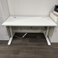 Uplift Standing Desk - Laminate, White