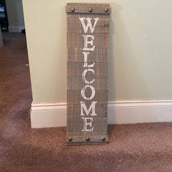 Welcome Sign