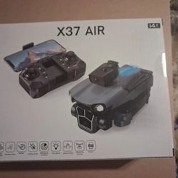 X37 AIR Foldable 1080p HD Camera Drone, Wi-Fi Remote, 15 min