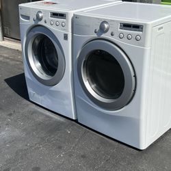 LG Washer And Dryer Set Gas 
