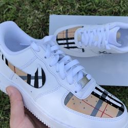 Burberry Custom Air Force 1 Af1