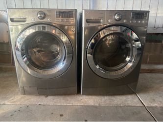 Lg Steam washer and gas dryer
