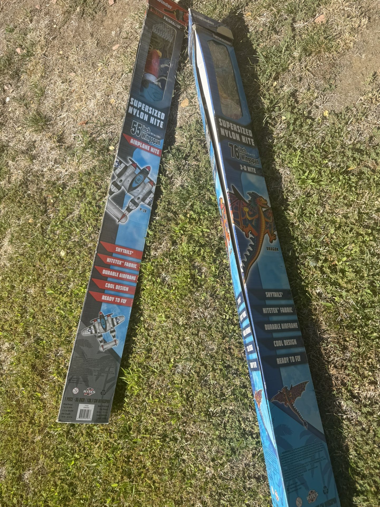 Super size nylon kite