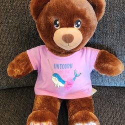Build A Bear Happy Birthday Unicorn Narwal Shirt