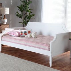 New Twin Size White Platform Daybed