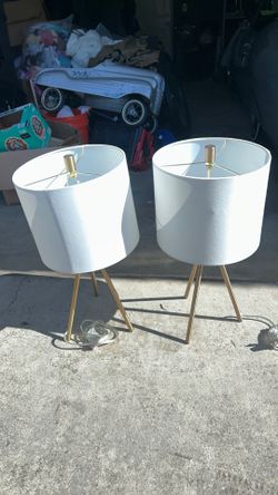 Two lamps