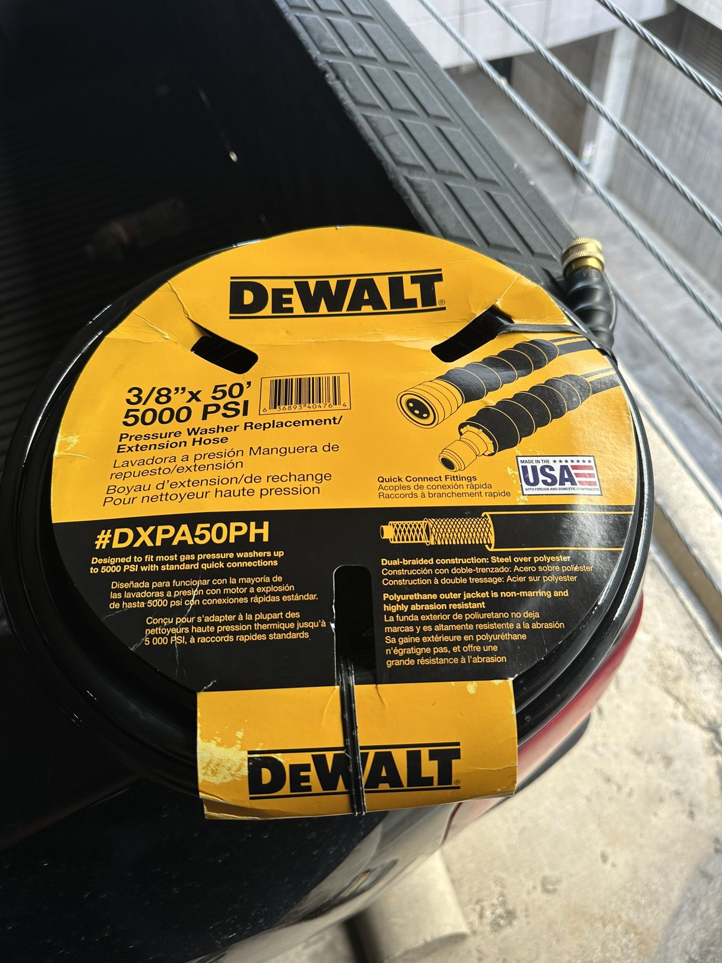 Dewalt Pressure Washer Hose