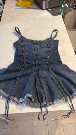 Denim dress