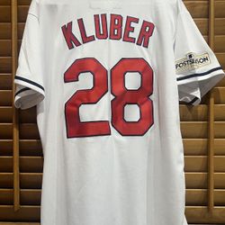 2017 COREY KLUBER POST SEASON JERSEY