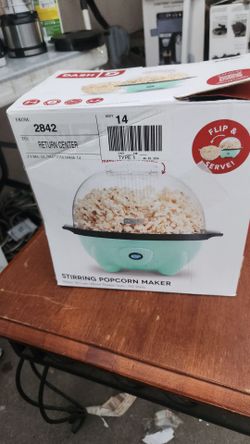Dash DSSP100GBAQ04 SmartStore Stirring Popcorn Maker, Blue