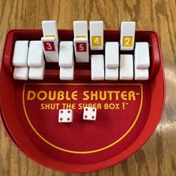 Double Shutter Shut The Box Dice Game