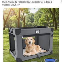 🐶🧳 36” Large Collapsible Dog Crate – BRAND NEW – $25 FIRM 🧳🐶 📍 Pickup Location: s. Durango & 215 near IKEA  Brand new in box. Large size. Retail 