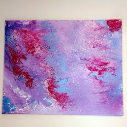 Large Unique 1 Of A Kind Canvas Painting Art Work 