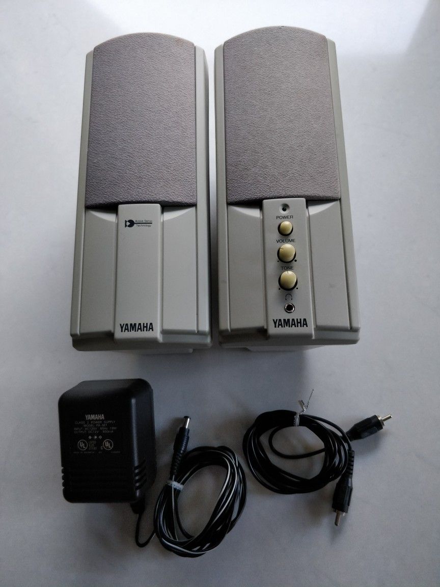 Offers On Yamaha YST-M7 Powered PC Speakers, With a/c adapter