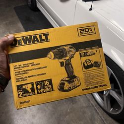 New dewalt drill