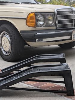 Steel Car Ramps Pair Black
