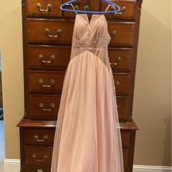 Size 7 Baby Pink Dress For Sale