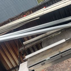 Metal gutter 10ft each