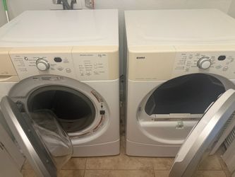 Kenmore washer and dryer electric