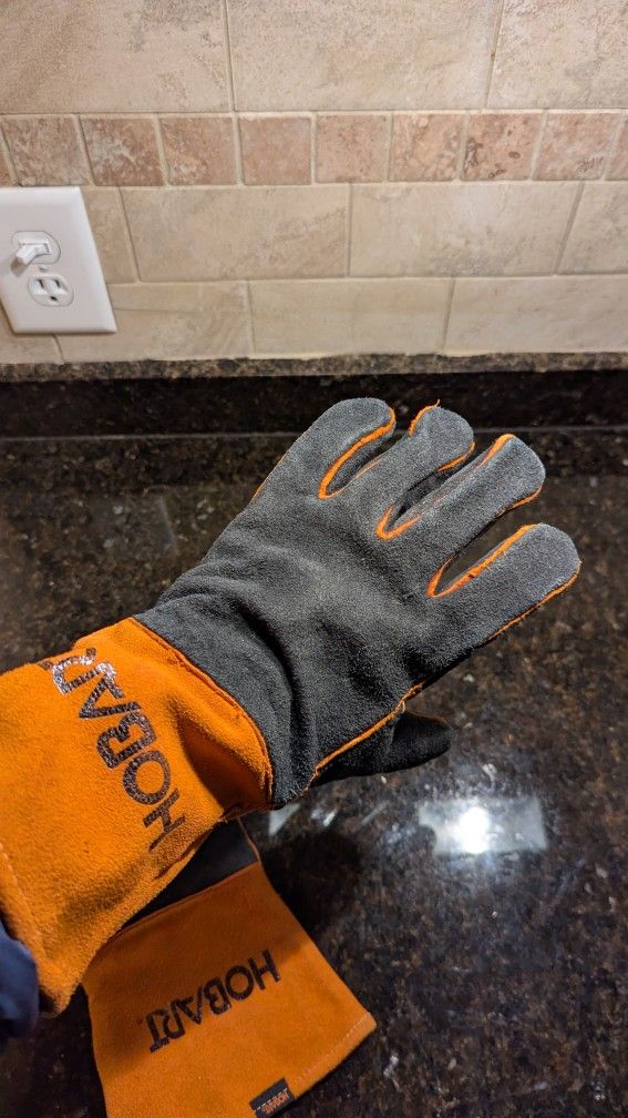 Hobart work gloves/welding gloves XL