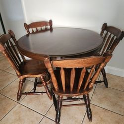 Solid Wood Dining Set