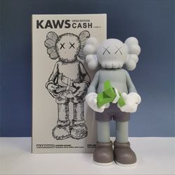 12" Kaws Counting Cash Money Band Vinyl Figure Collectible Toys