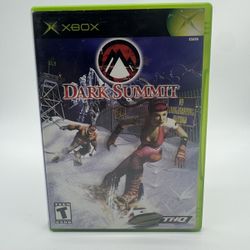 Dark Summit (Microsoft Original Xbox, 2001) Complete Tested