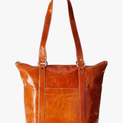 David King & Co 3583H Florentine Large Multi Pocket Tote - Honey