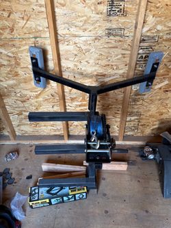 Pontoon Boat Ladder/Winch Stand