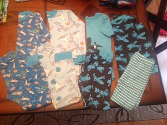 Boys 7-8 airplane pajamas