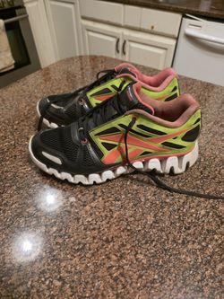 Reebok Mens Zigtech Running Shoes Multicolor 023501-811 Low Top Lace Up size 10