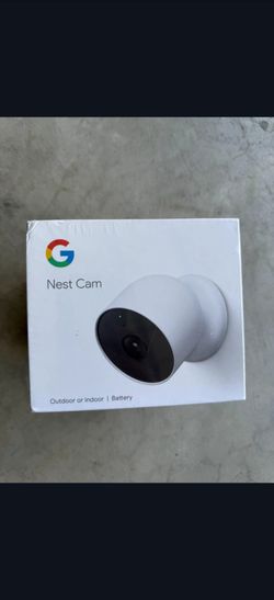 Brand new / never used Google Nest Cam (Battery) – Indoor/Outdoor Wireless Security Camera