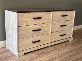 6 Drawer Double Dresser