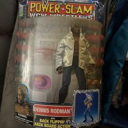 Dennis Rodman figurine WCW new