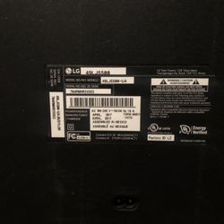 LG Flat Screen TV Good Condition