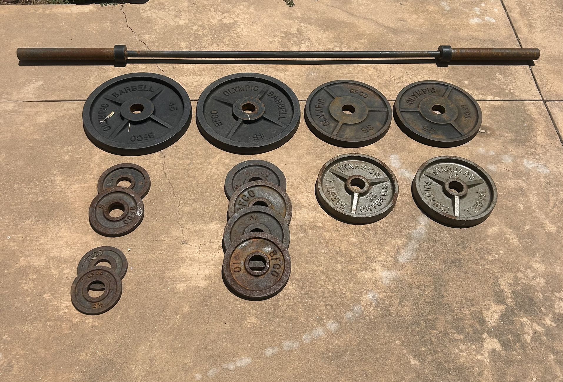 Bench Set Weights