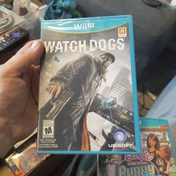 Factory Sealed Watch Dogs Wii U