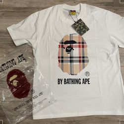 bape x burberry fits like a m