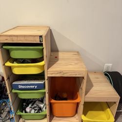 Ikea Organizer And Table For Kids