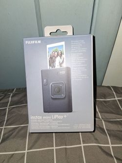 FUJIFILM - instax mini LIPLAY+ 2-in-1 Hybrid Instant Camera