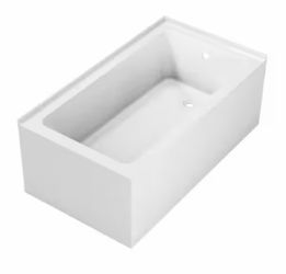 54” Acrylic Alcove Bathtub – Right Drain – Brand New ( SEALED )