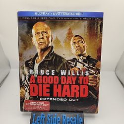 A Good Day to Die Hard (Blu-ray / DVD , 2013 , 2-Disc Set ) - With Slipcover -