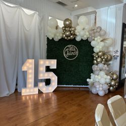 Marquee Letters And Numbers