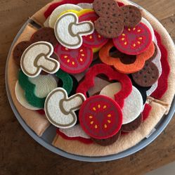 Toys Mix And Match Felt Pizza 